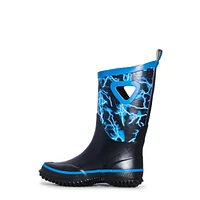 Youth Boys' Lightning Waterproof Rain Boot