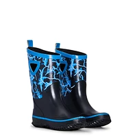 Youth Boys' Lightning Waterproof Rain Boot