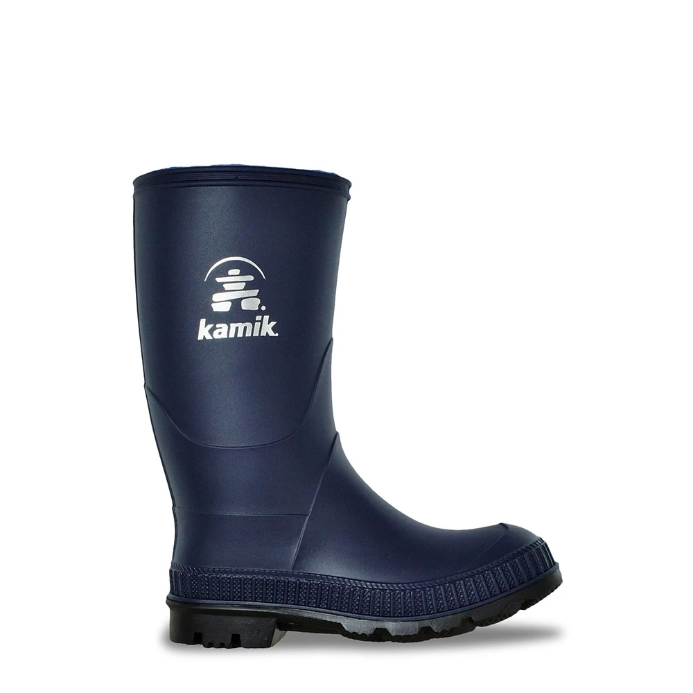 Youth Boys' Stomp Waterproof Rubber Rain Boot