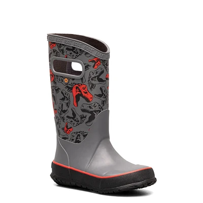 Youth Boys' Cool Dinos Waterproof Rain Boot