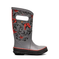 Youth Boys' Cool Dinos Waterproof Rain Boot