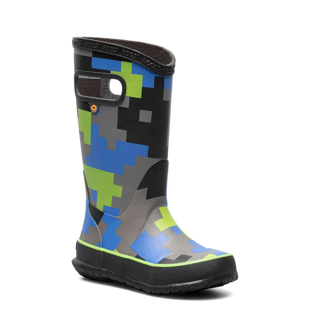 Youth Boys' Waterproof  Big Camo Rainboot