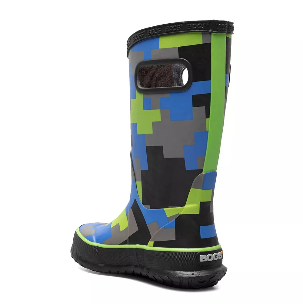 Youth Boys' Waterproof  Big Camo Rainboot