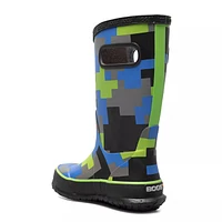 Youth Boys' Waterproof  Big Camo Rainboot