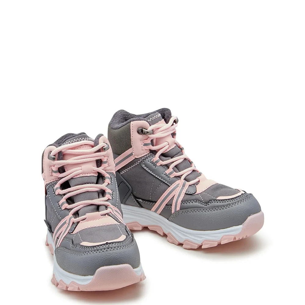 Youth Girls' Mid Rise Waterproof Hiker Boot