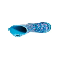Girl's Waterproof Doodle Rainboot