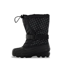 Youth Girls' Flurry Print Winter Boot