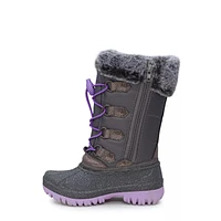 Youth Girls' Waterproof Star Pac Winter Boot