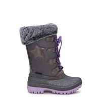 Youth Girls' Waterproof Star Pac Winter Boot