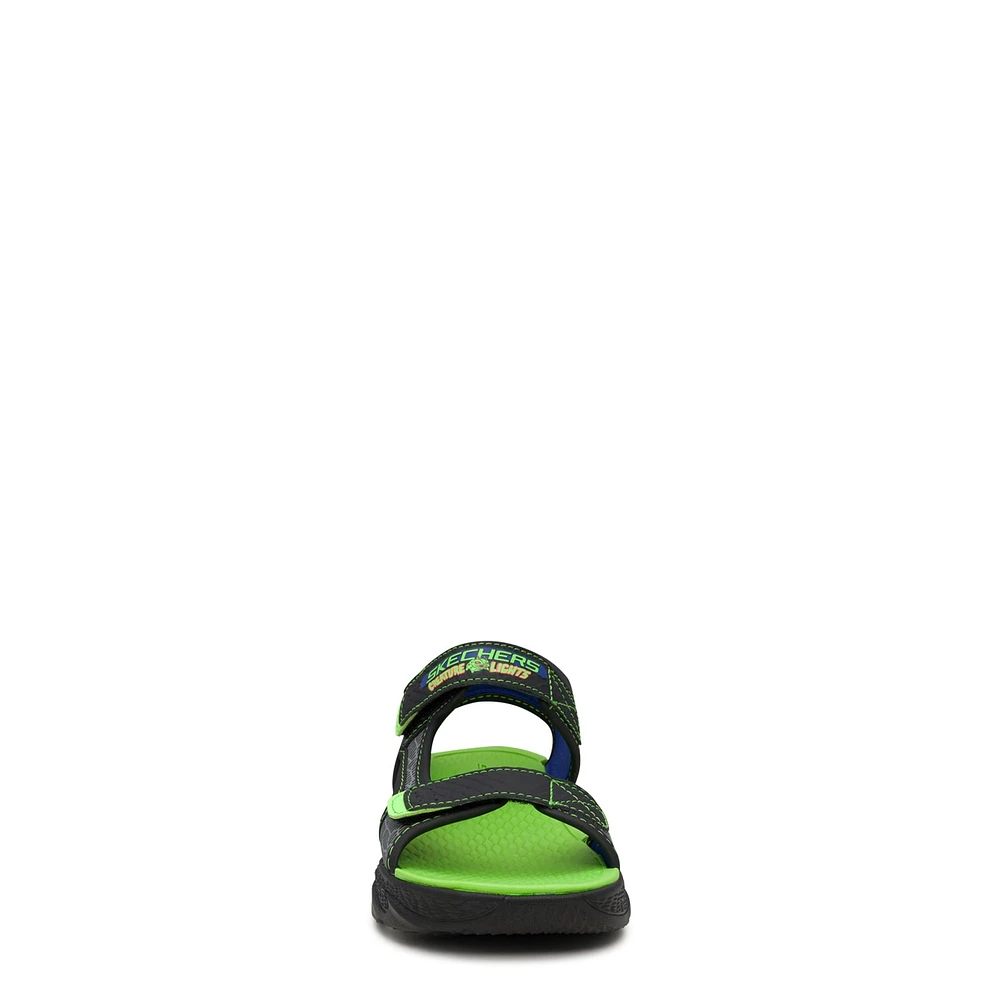 Youth Boys' S-Lights: Creature Splash Light-Up Sandal