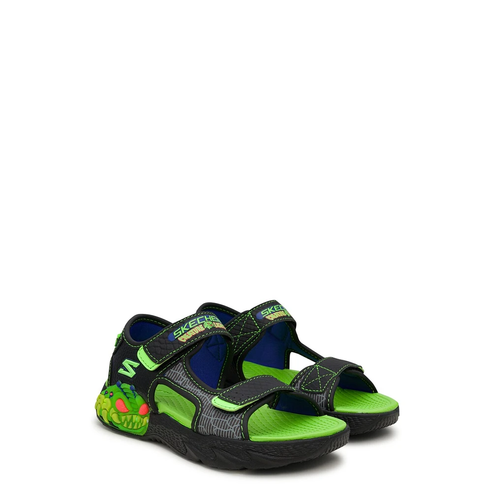 Youth Boys' S-Lights: Creature Splash Light-Up Sandal