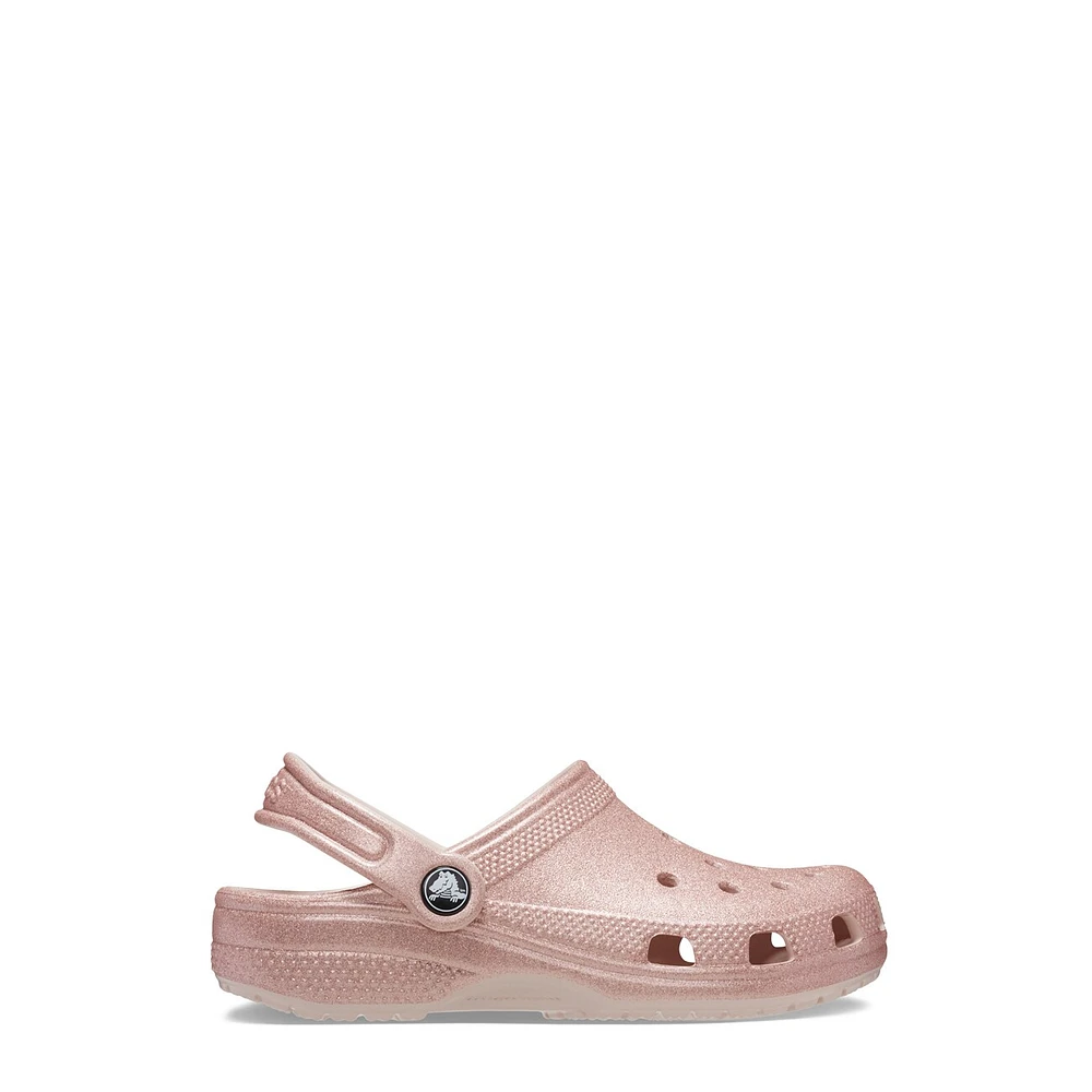 Youth Unisex Classic Glitter Clog