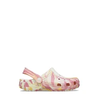 Youth Girls' Classic Glow-in-the-Dark Marbled Clog