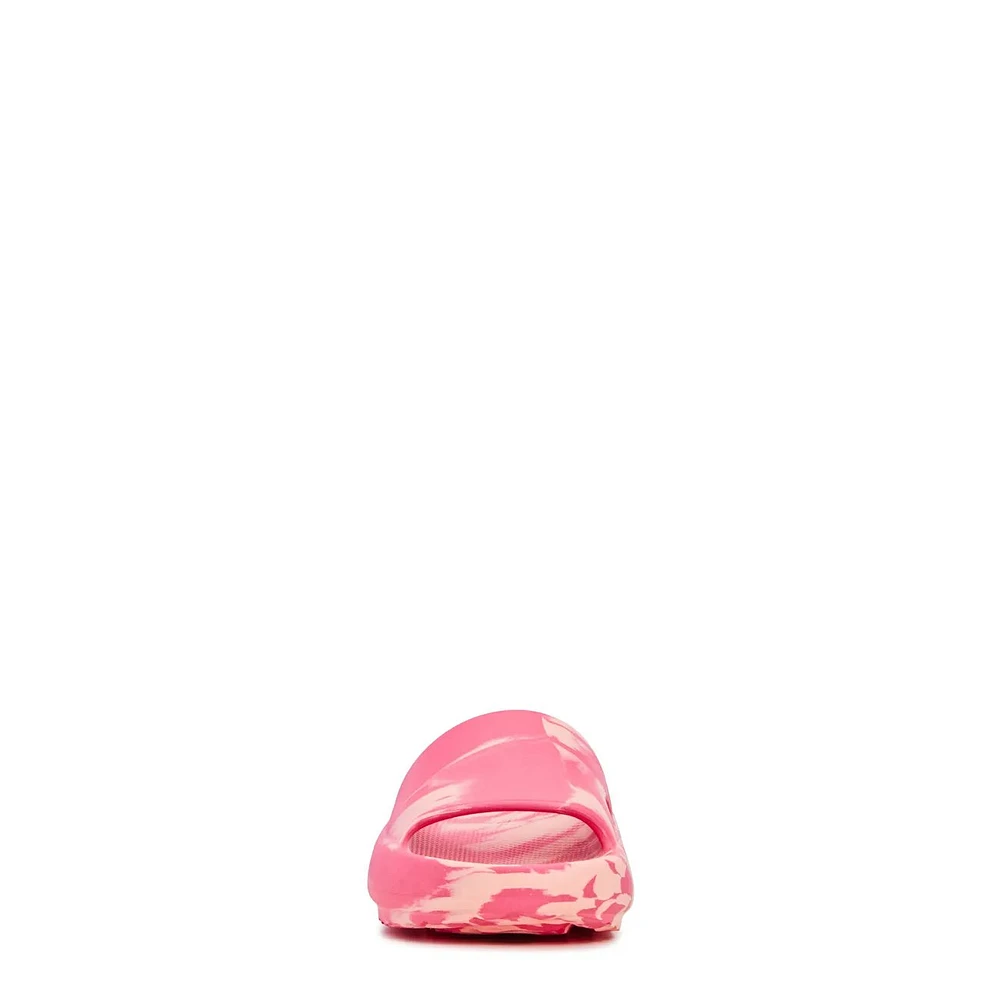 Youth Girls' Foamies Horizon Colour Mural Slide Sandal