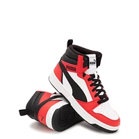 Youth Boys' Rebound V6 Mid Basketball Sneaker