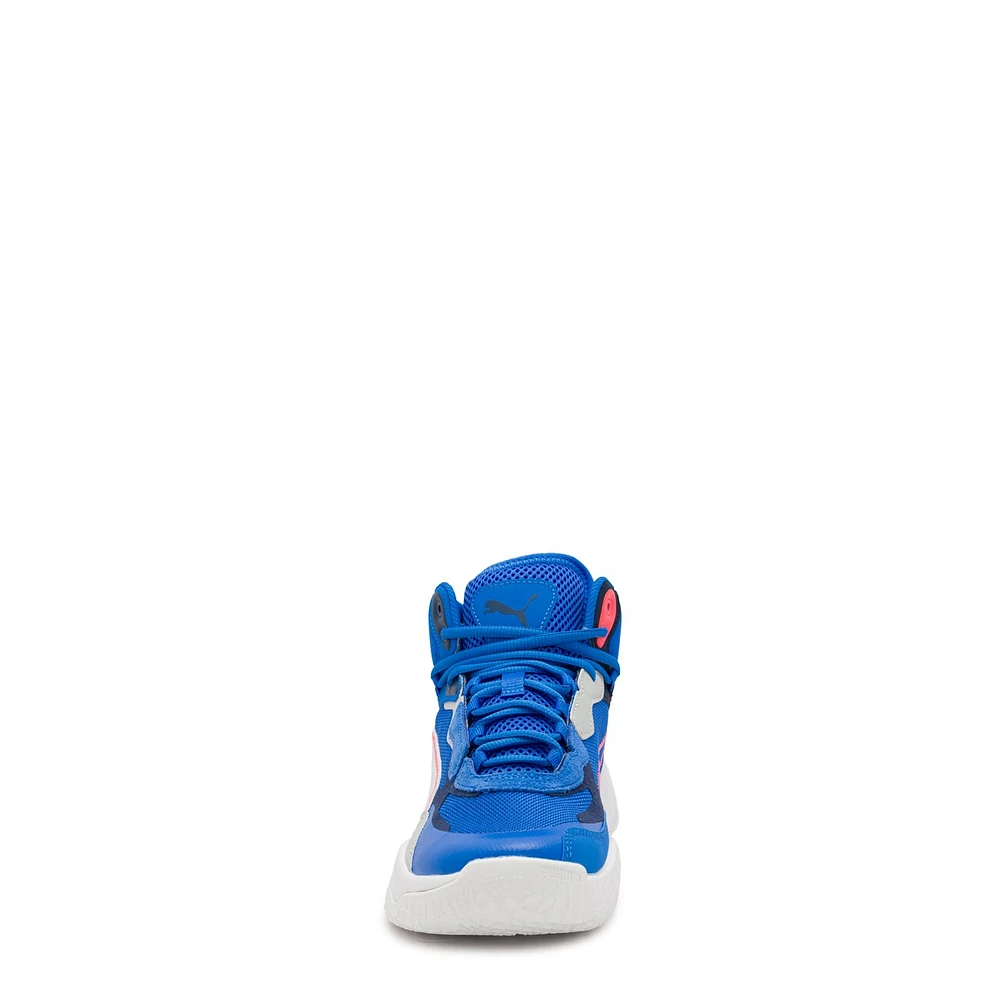 Youth Boys' Playmaker Pro Mid Basketball Sneaker