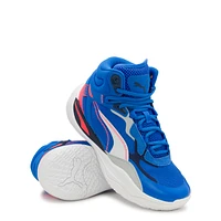 Youth Boys' Playmaker Pro Mid Basketball Sneaker