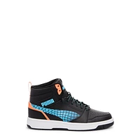 Youth Boys' Rebound V6 Mid Techie Buddy Basketball Sneaker