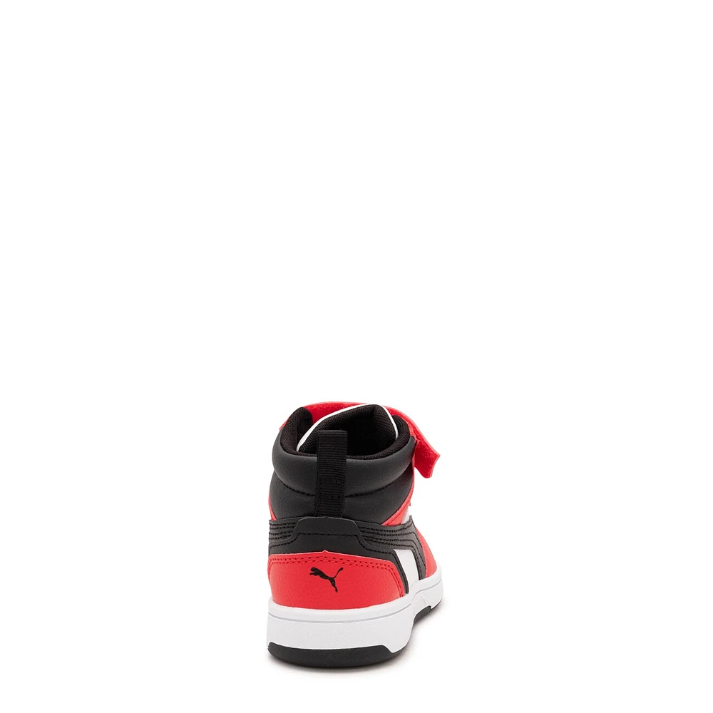 Youth Boys' Rebound V6 Mid Top Basketball Sneaker