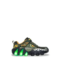 outh Boys' Skech-O-Saurus Lights 2.0 Sneaker