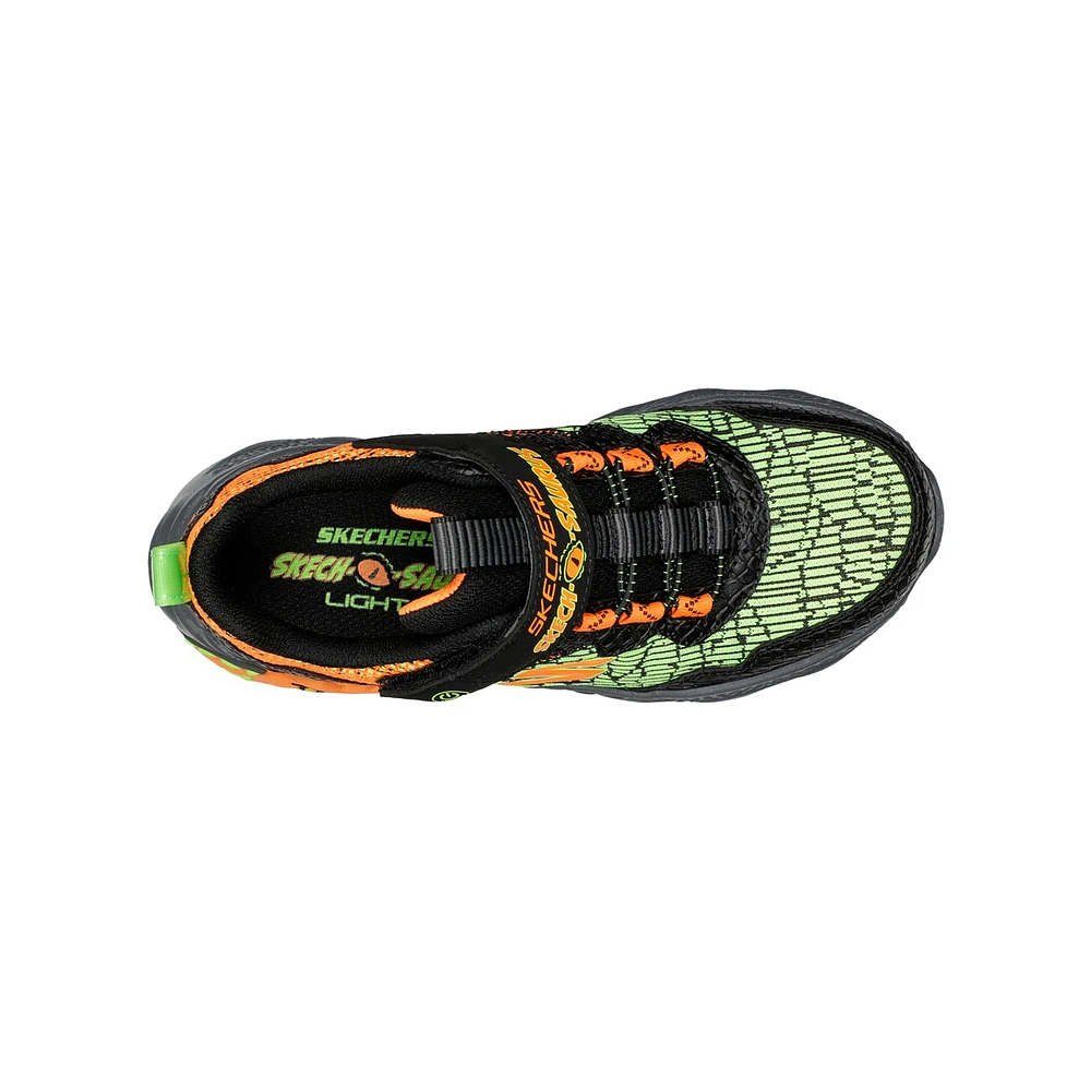 Youth Boys' Skech-O-Saurus Dino-Lights Running Shoe