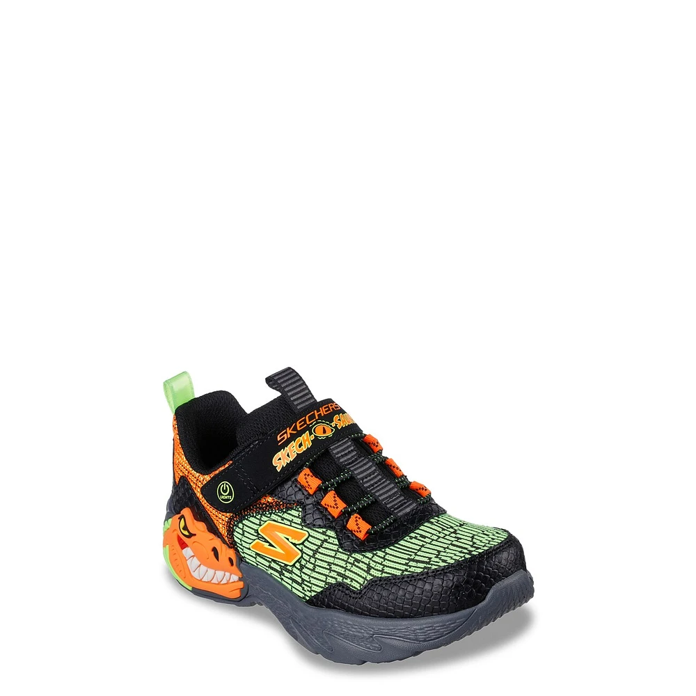 Youth Boys' Skech-O-Saurus Dino-Lights Running Shoe