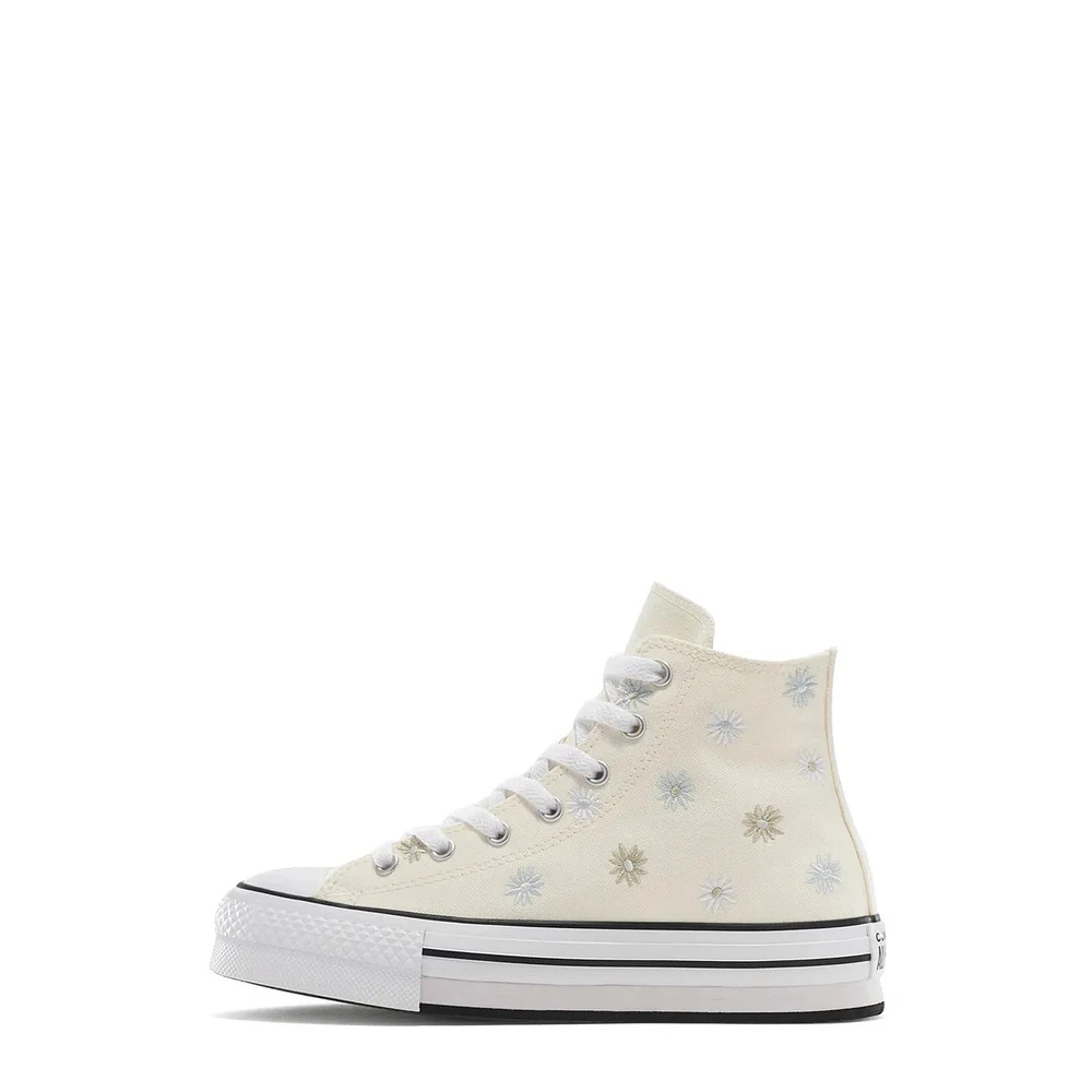 Youth Girls' CTAS Eva Lift Joyful Florals Sneaker