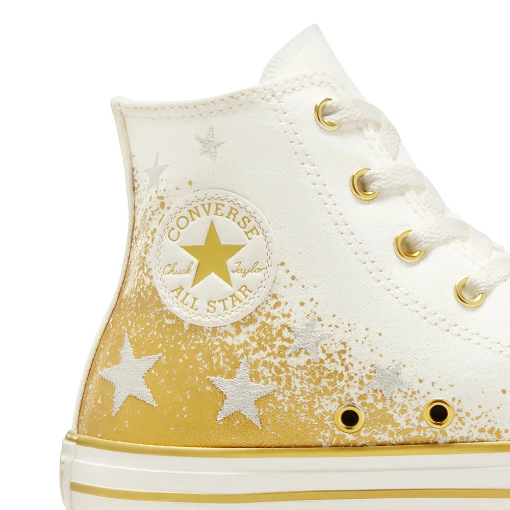 Youth Girls' Chuck Taylor All Star High Top Sneaker