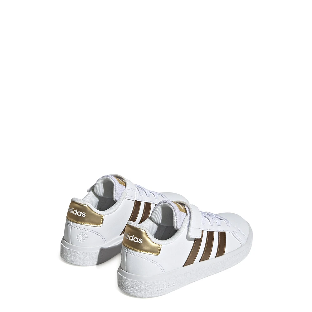 Youth Girls' Grand Court Sustainable Sneaker