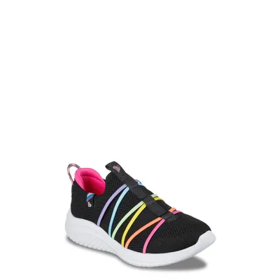 Youth Girl's Ultra Flex 3.0 Slip-On Sneaker