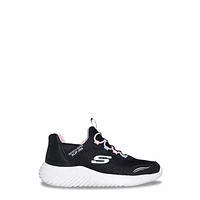 Youth Girl's Skechers Hands Free Slip-ins®: Bounder Simple Cute Running Shoe