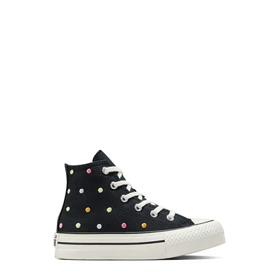 Youth Girls' Lift Embroidered Polka Dot Platform