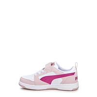 Youth Girls' Rebound V6 Lo Little Court Sneaker