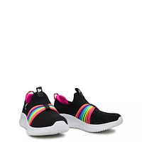 Youth Girls' Ultra Flex 3.0 - Rainbow Speed Running Shoe