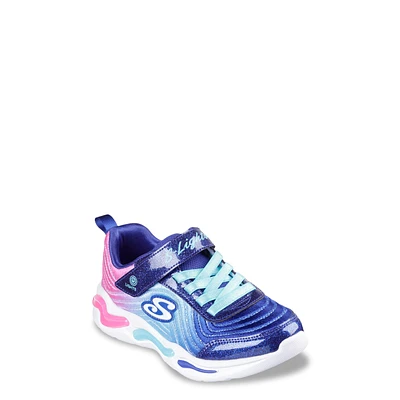 Youth Girls' S-Lights®: Wavy Beams - Ombre Express Sneaker