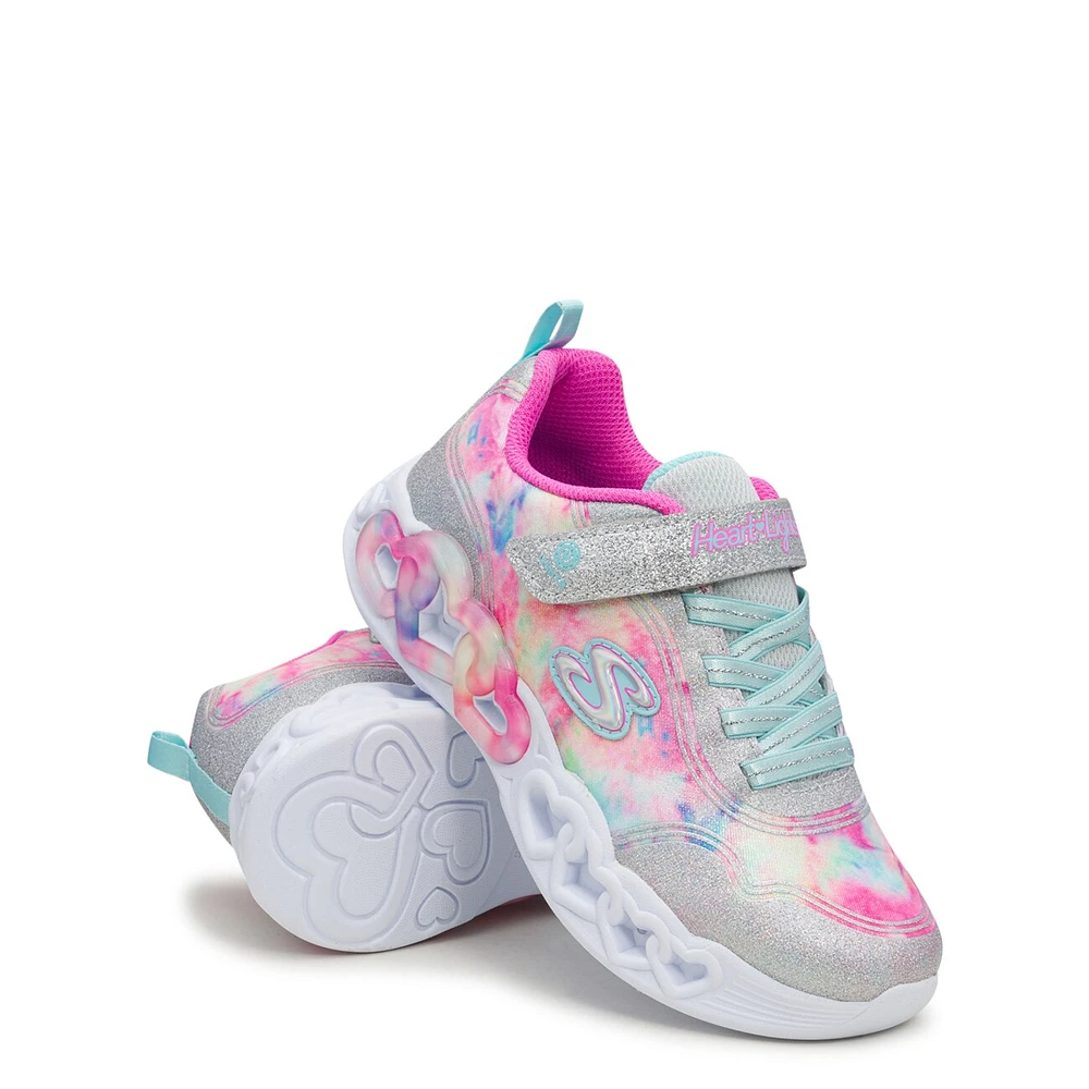 Youth Girls' Infinite Heart Lights Running Shoe