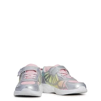 Youth Girls' Light Up Rainbow Running Shoe