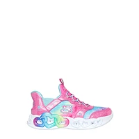 Youth Girls' Hands Free Slip-ins: Infinite Heart Lights Running Shoe