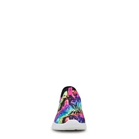 Youth Girls' Hands Free Slip-ins Ultra Flex 3.0 Cosmo Swirl Sneaker