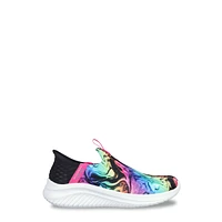 Youth Girls' Hands Free Slip-ins Ultra Flex 3.0 Cosmo Swirl Sneaker