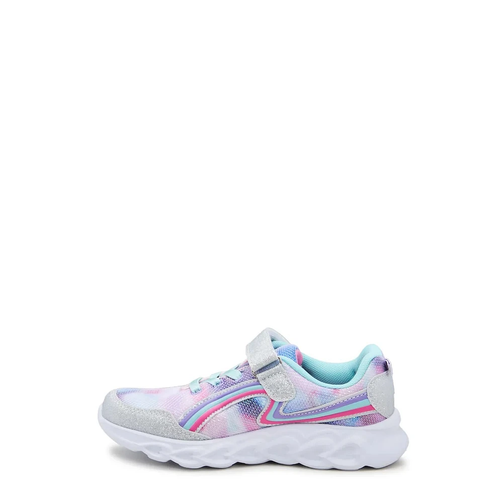 Youth Girls' Lighted Slip-On Running Shoe