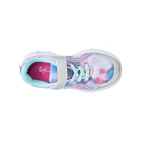 Youth Girls' Lighted Slip-On Running Shoe