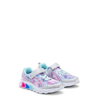 Youth Girls' Lighted Slip-On Running Shoe