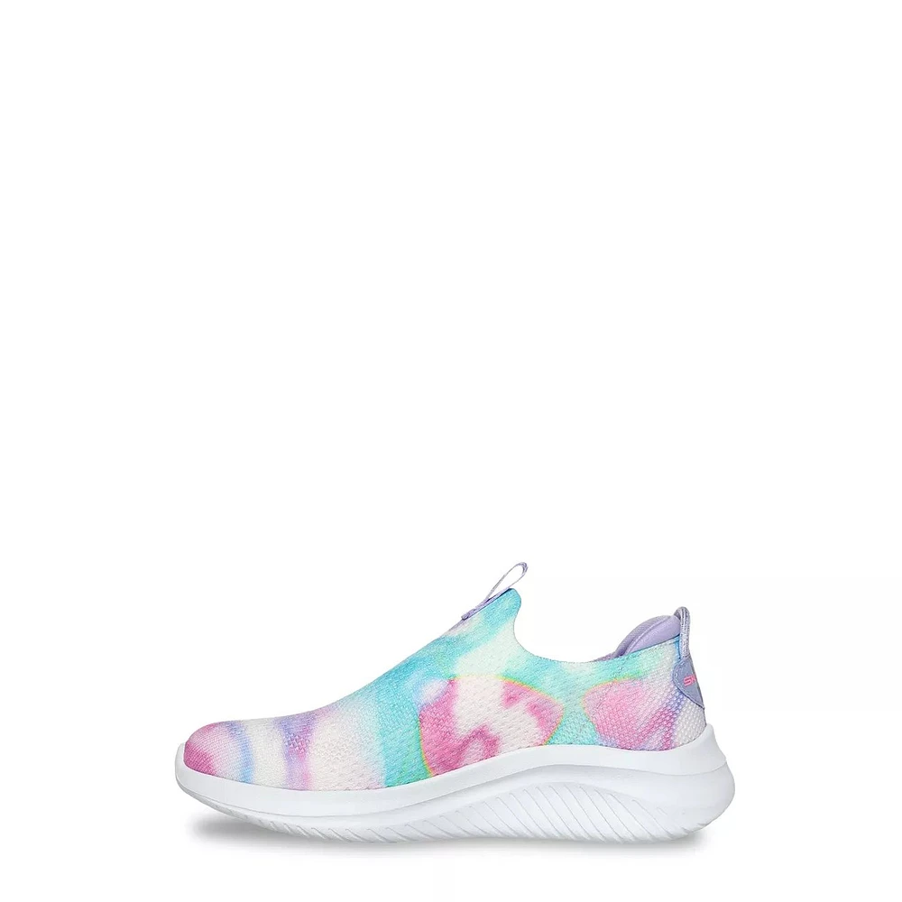 Youth Girls' Ultra Flex 3.0 - Ombre Energy Slip-On Running Shoe