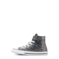 outh Girls' Chuck Taylor All Star Glitter Easy-On High Top Sneaker