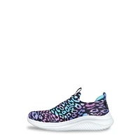 Youth Girls' Ultra Flex 3.0 - Safari Shine Sneaker