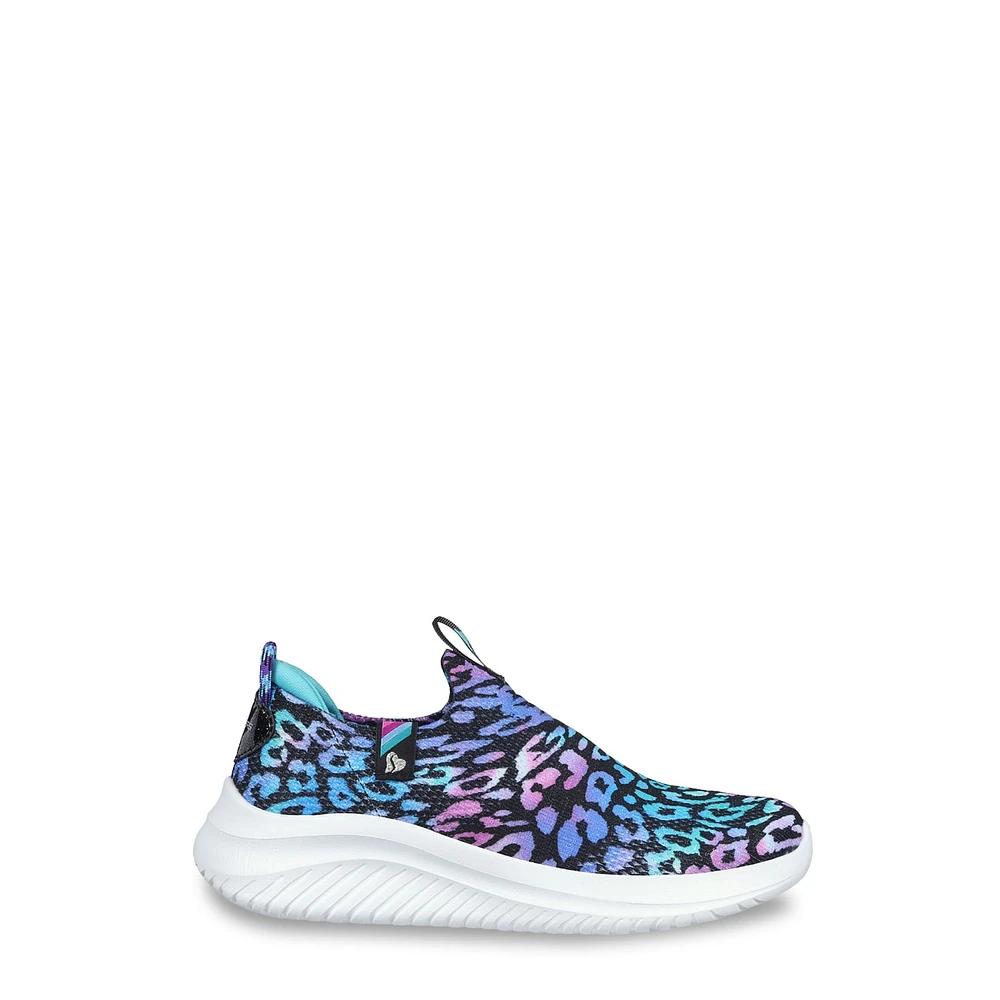 Youth Girls' Ultra Flex 3.0 - Safari Shine Sneaker