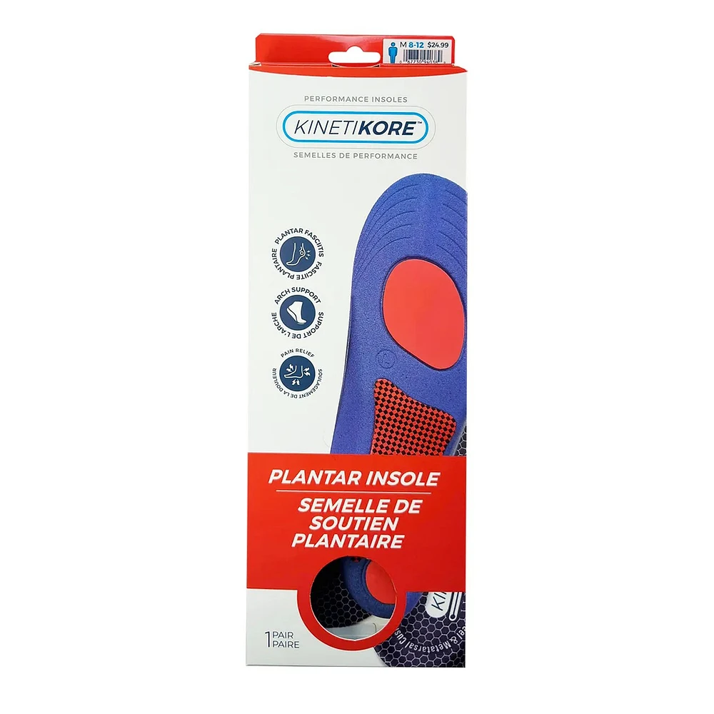 Men's Plantar Insoles