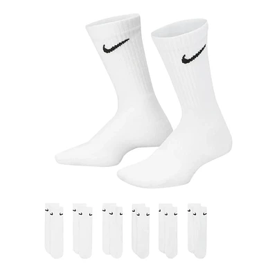 Nike Kids' Everyday 6 Pack Crew Socks