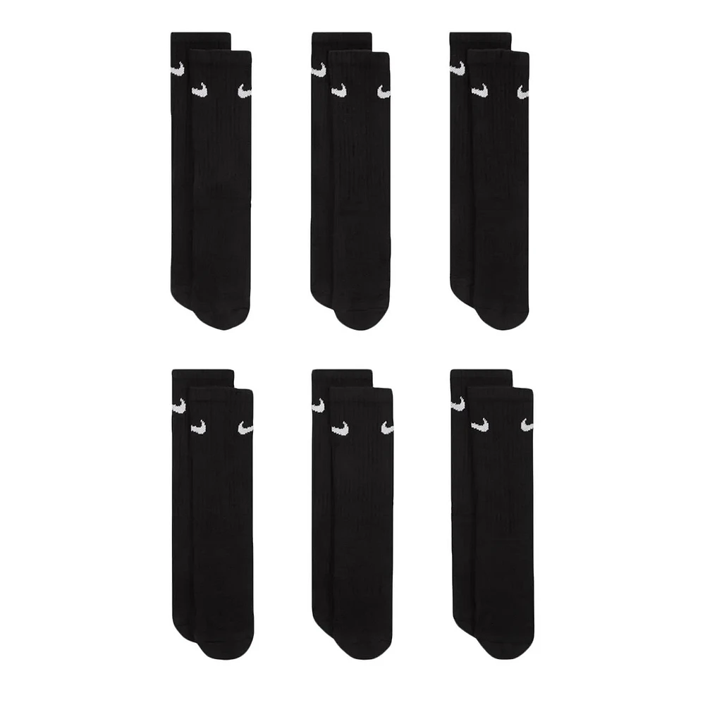 Kids' Everyday 6 Pack Crew Socks